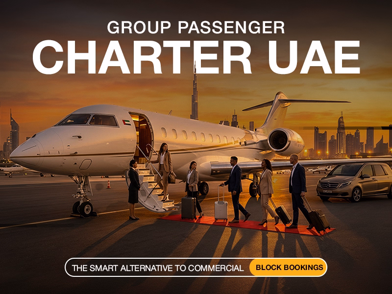 Group Passenger Charter UAE: The Smart Alternative to Commercial Block Bookings